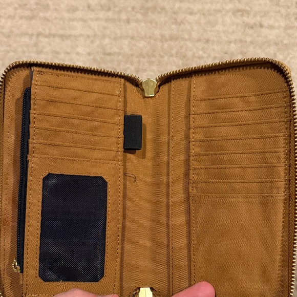 Carhartt Tan Canvas Wallet - Picture 2 of 2